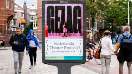 Nederlands Theater Festival 2018 - Outdoor campaign 