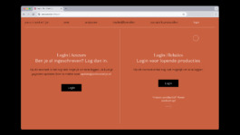 Post Castelijn - Website log in